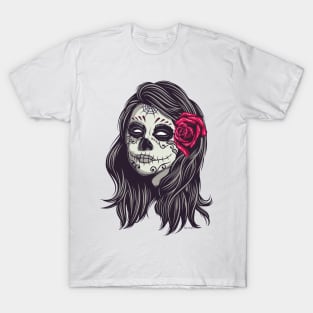 La Catrina - Dia De Los Muertos T-Shirt